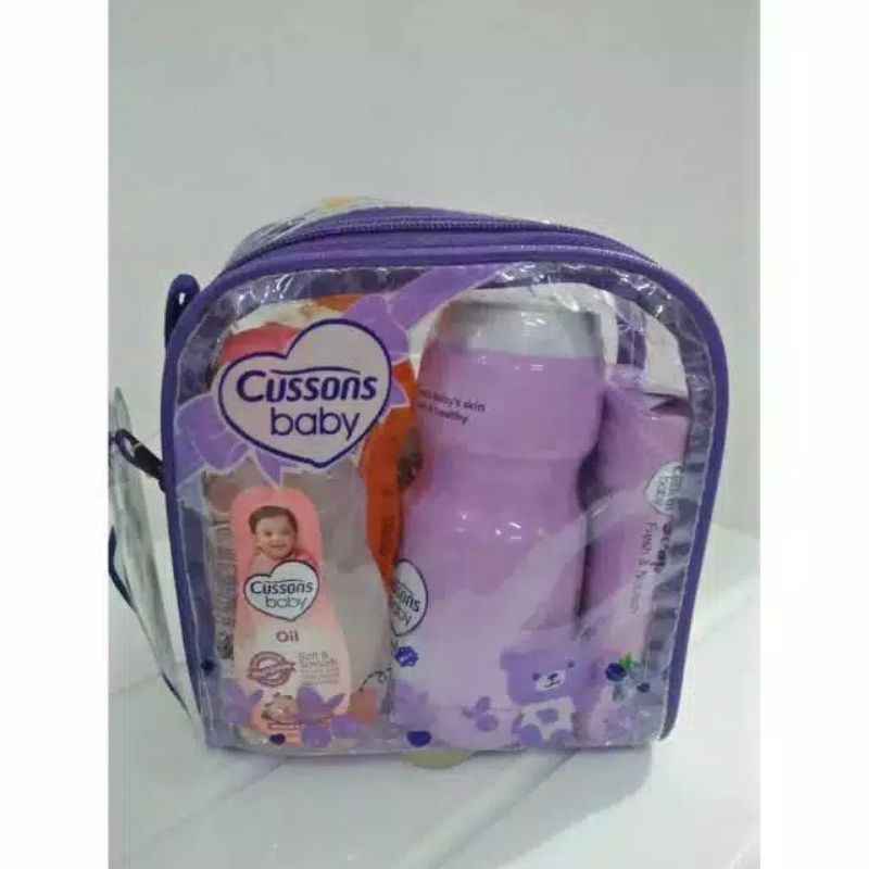 CUSSONS BABY-CUSSONS BABY SET SMALL-CUSSONS KECIL-PERAWATAN KULIT-SET KADO BEDAK-SET BEDAK