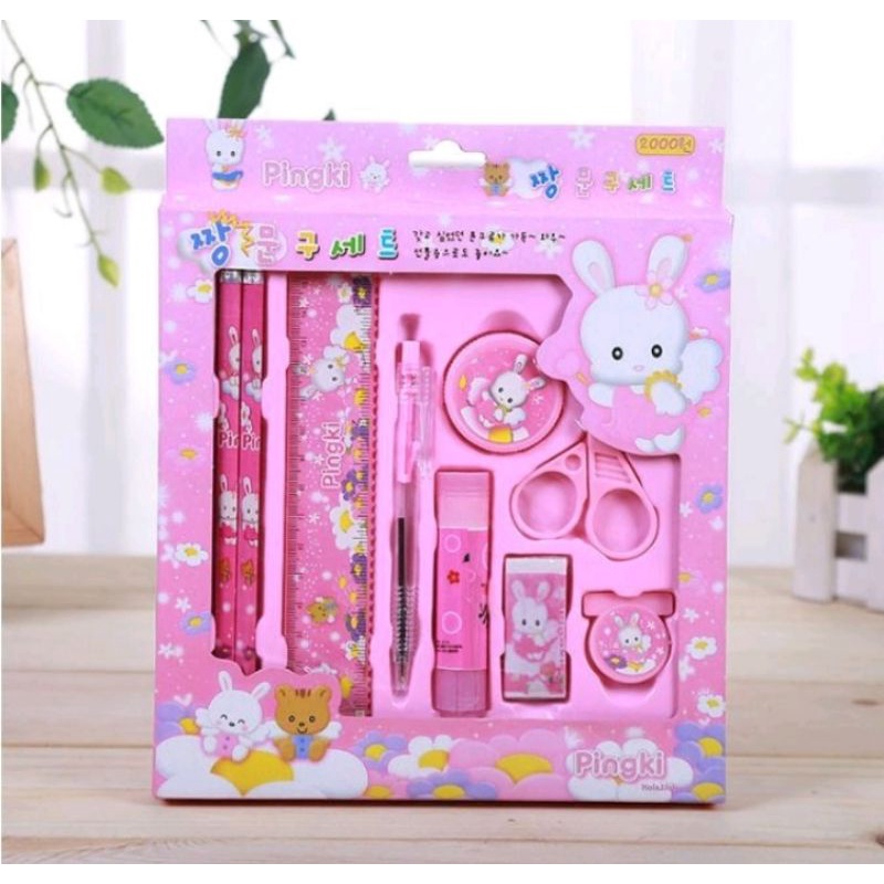 

set alat tulis anak 8 in 1