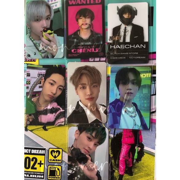 RENJUN JAEMIN HAECHAN JISUNG MARK CHENLE SCRATCH GLITCH MODE UNIVERSE MECIMA