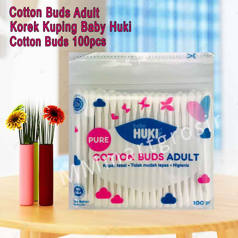 Baby Huki / Cotton Buds Adult / Korek Kuping / CI0010 100pcs