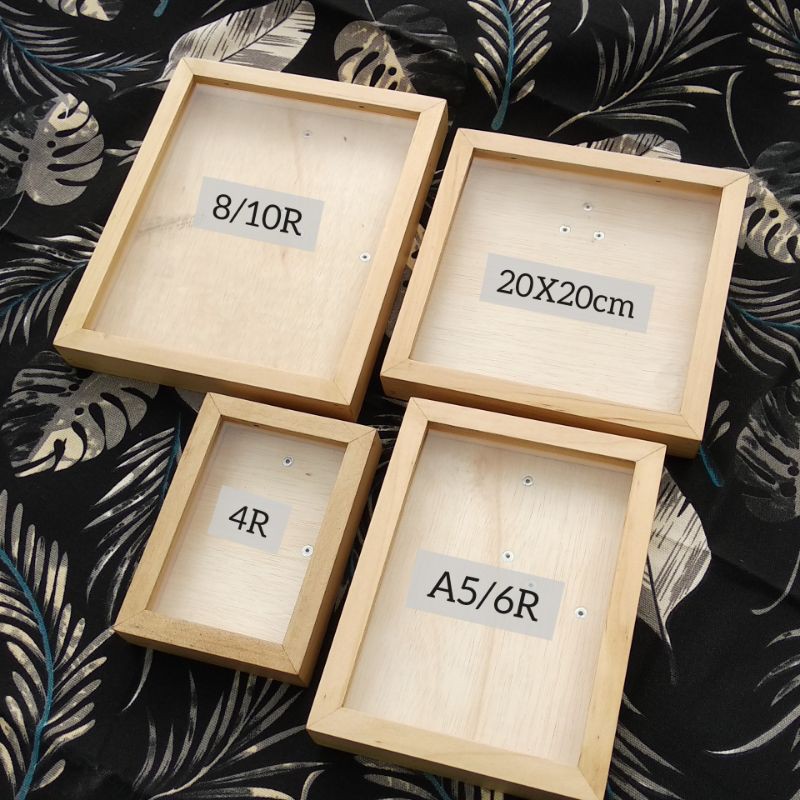 FRAME PIGURA 3D POP UP / SCRAPBOOK / MAHAR RUSTIC