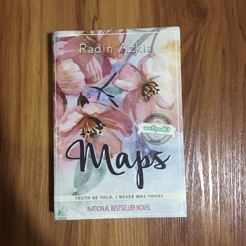 Buku Novel Wattpad ‘Maps’ Preloved