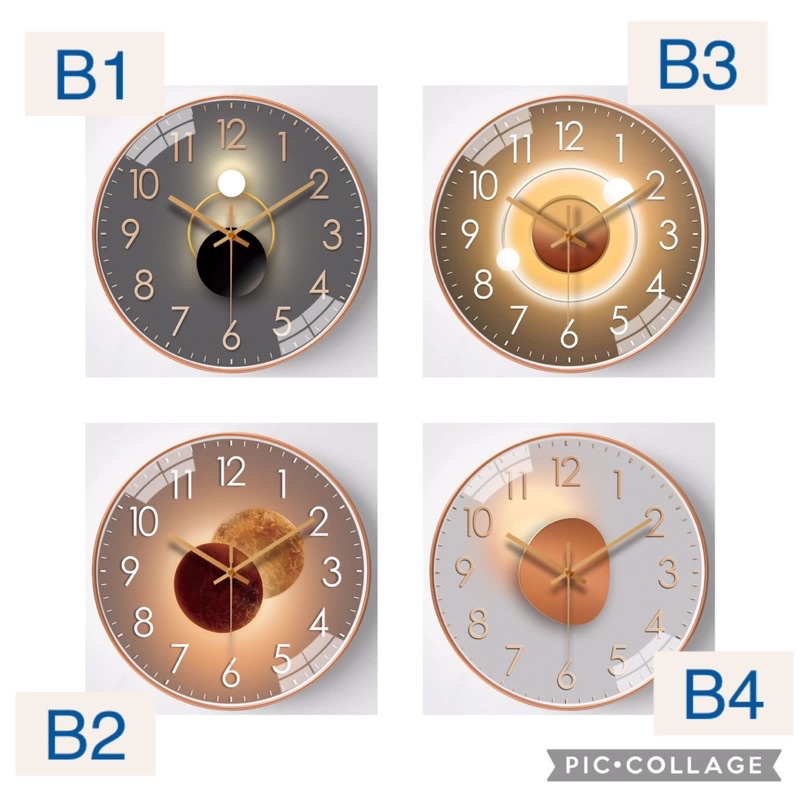 jam dinding luxury aesthetic mewah dekorasi minimalis