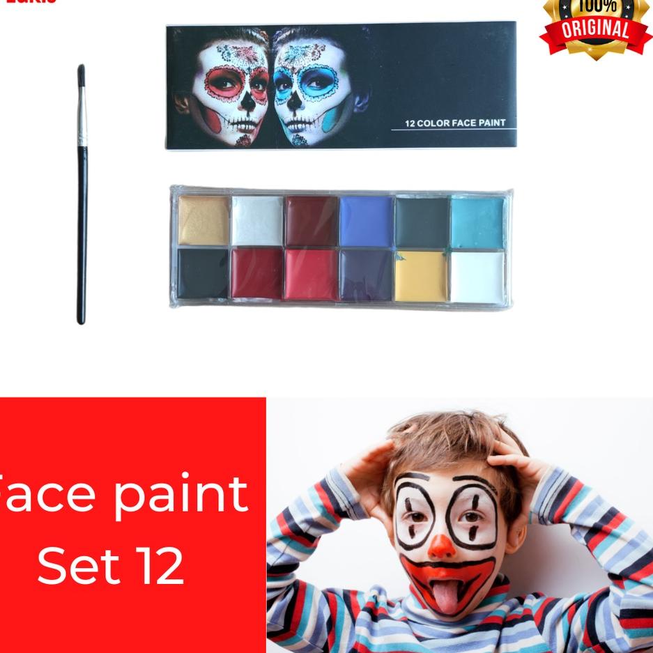 

82 Face Paint set 12 / Face Painting Set 12 ← Best Seller