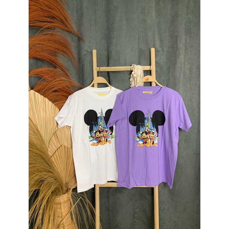 CUPIDS - KAOS OBLONG MICKEY WANITA BAJU  CEWEK ATASAN WANITA MURAH LENGAN PENDEK