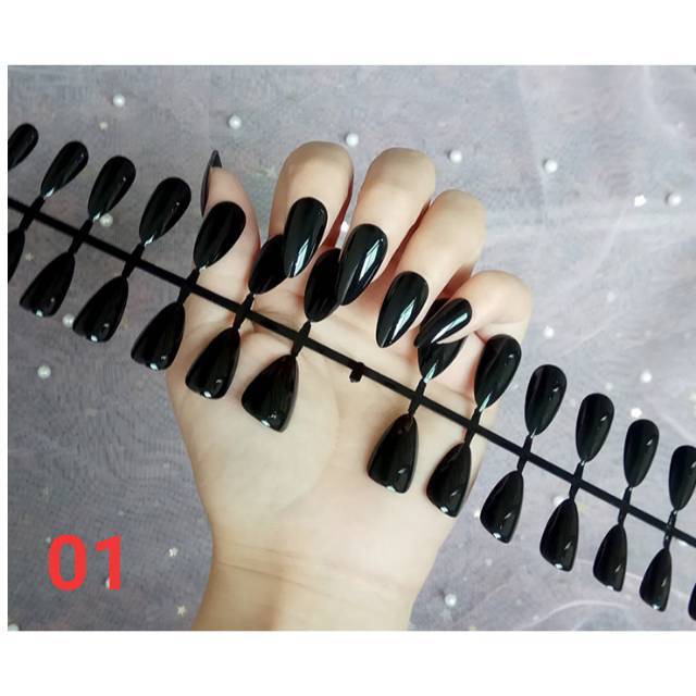 kuku polos glosy/Matte kuku/ Nail Art /Fake nails/Stiker kuku/Sticker/Stiker /Tahan air/ solo