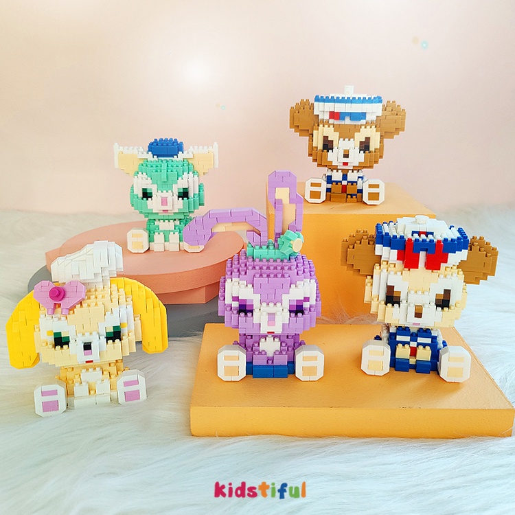 Mainan Anak Perempuan 452Pcs Seri Hewan Kelinci Rubah