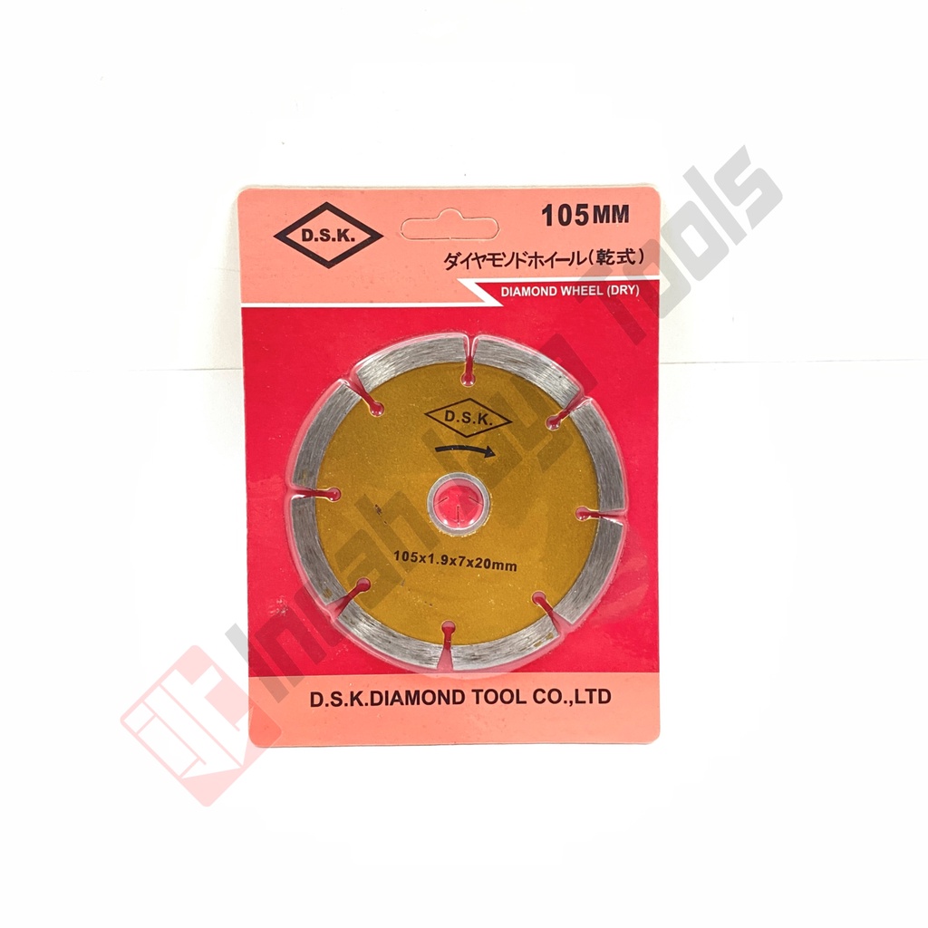 DSK Diamond Wheel DRY KERING - Mata Pisau Potong Keramik