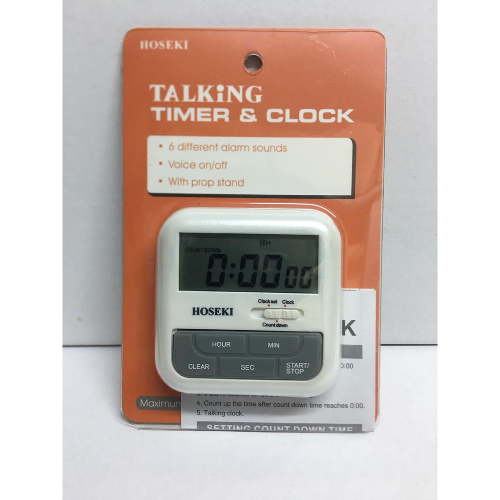 SALE 7.7 Digital timer dan kitchen timer series H-2213 japan quality 1 thn Warranty