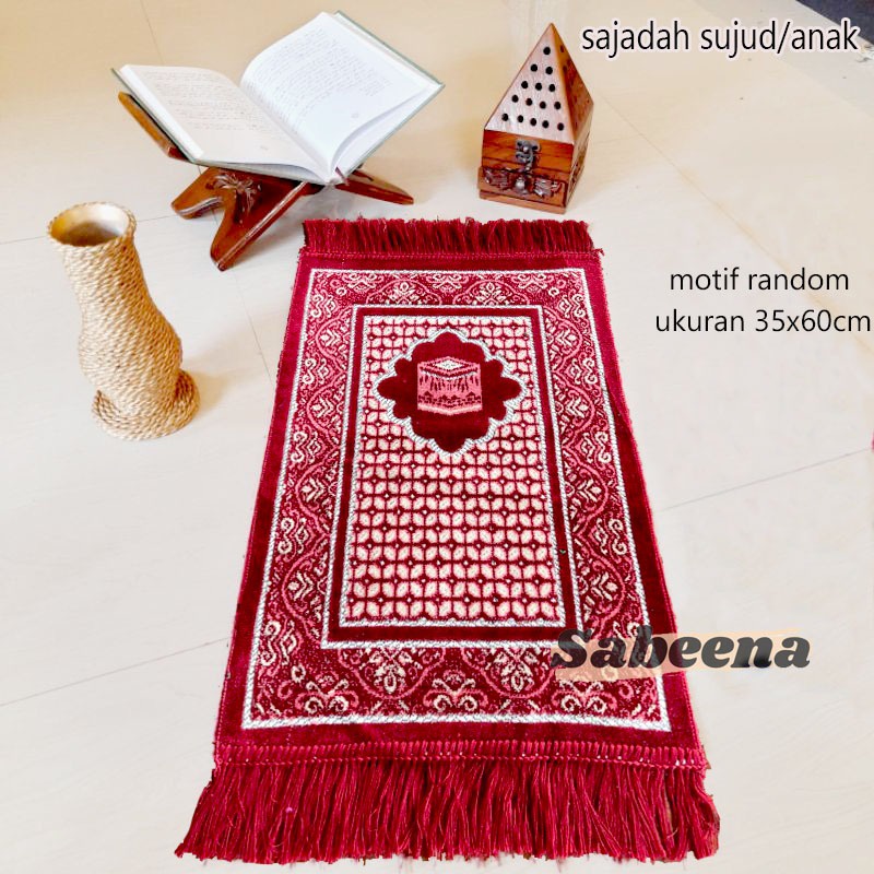 Sajadah Mini Spiegel Turkey - Sajadah Kepala uk.35x60cm