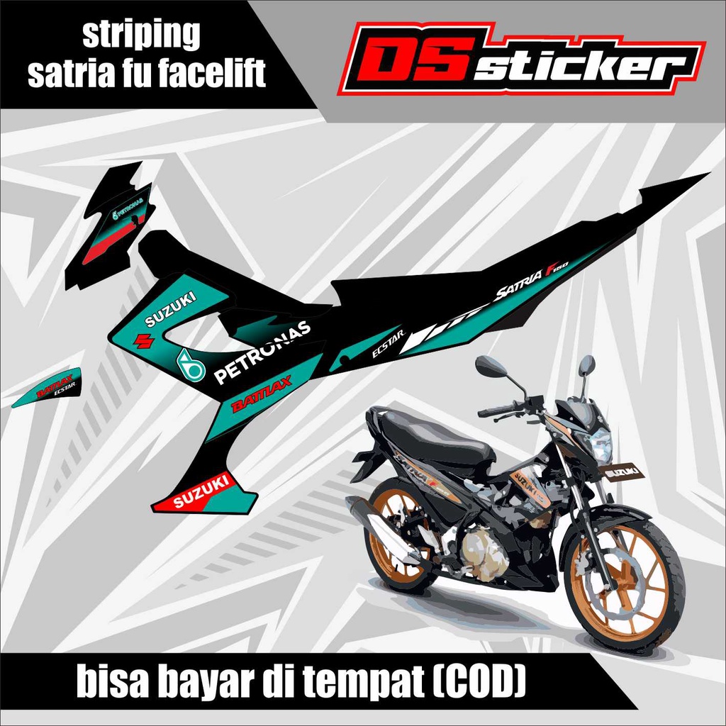 STRIPING MOTOR SATRIA FU FACELIFT PETRONAS