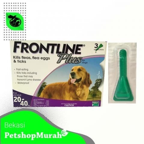 Frontline Dog Plus L 20-40kg Per PCS Obat Kutu Anjing