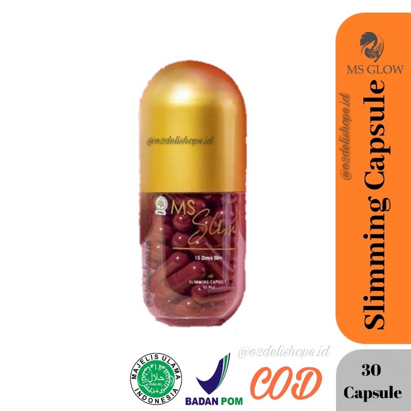 MS GLOW SLIMMING CAPSULE // MS SLIM Shopee Indonesia