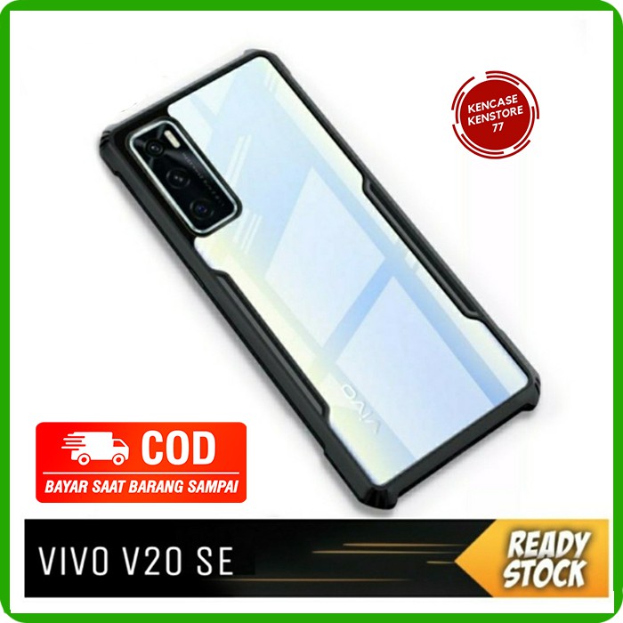 Case Vivo V20 SE Shockproof Armor Transparan Hardcase Vivo