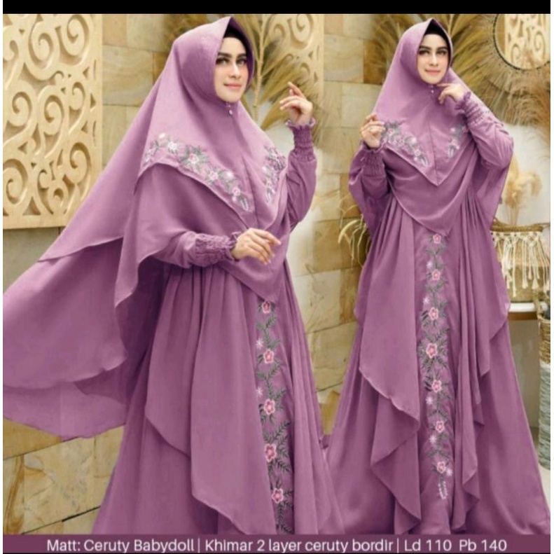 GAMIS SET SYARI MEWAH MISELLA