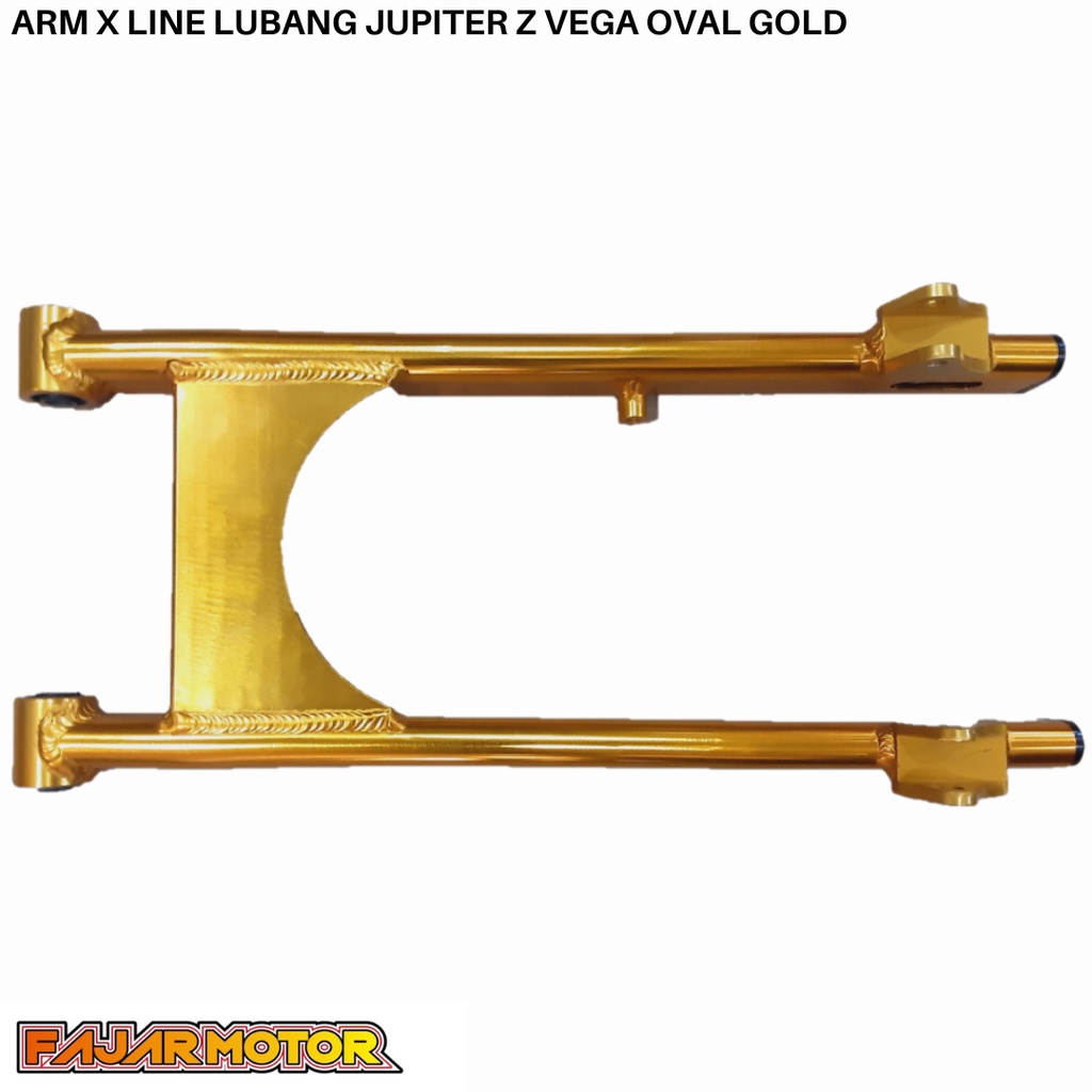 X LINE SWING ARM AREM PNP JUPITER Z OVAL LENGKAP BOS BOSH BUS GOLD SILVER TITANIUM ORIGINAL XLINE