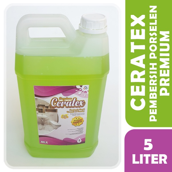 CERATEX Pembersih Kerak Keramik Kamar Mandi Premium 5L