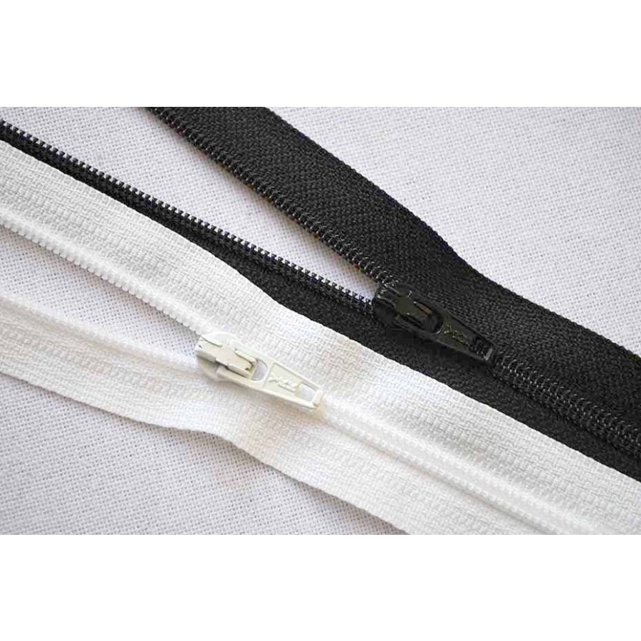 Resleting YKK meteran 03 plastik zipper coil YKK daun seleting no 3 Daun Sleting