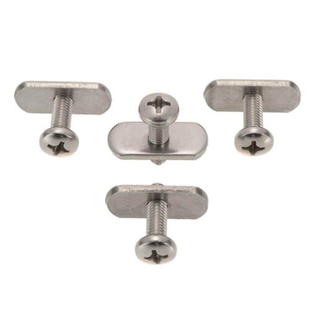 Suyo 4Pcs Sekrup Pengencang Rel Kayak Bahan Stainless Steel