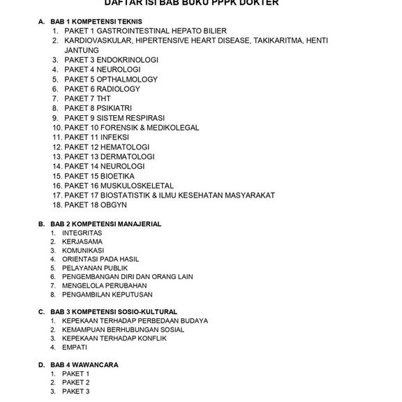 Harga Murah.. BUKU PPPK DOKTER UMUM AHLI PERTAMAA 2022 2023