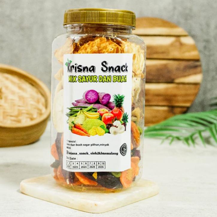 

Mega Sale KERIPIK SAYUR DAN BUAH VOLUME 700ML VEGGIE CHIPS (SAYUR DAN BUAH DALAM SATU TOPLES)