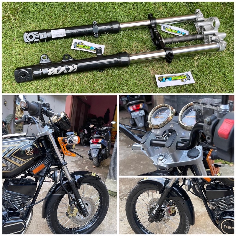 SHOCKBEKER sekok DEPAN VIXION SCORPIO PNP RX KING ORIGINALASLI KYB