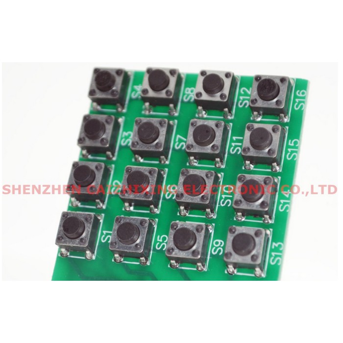 HQ 4x4 Matrix 16 Keypad Keyboard Module 16 Button Mcu for Arduino