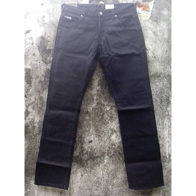 Wrangler Spencer Full Black The Slim Original