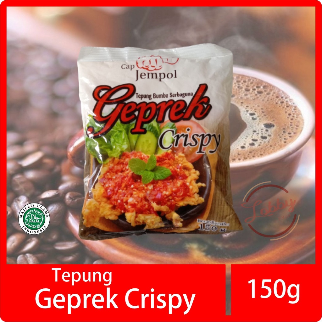 

Tepung Bumbu Geprek Crispy Cap Jempol 150gram