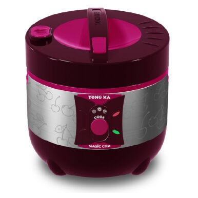 YONG MA Magic Com SMC5031 - Magenta Silver Kapasitas 1.3 Liter