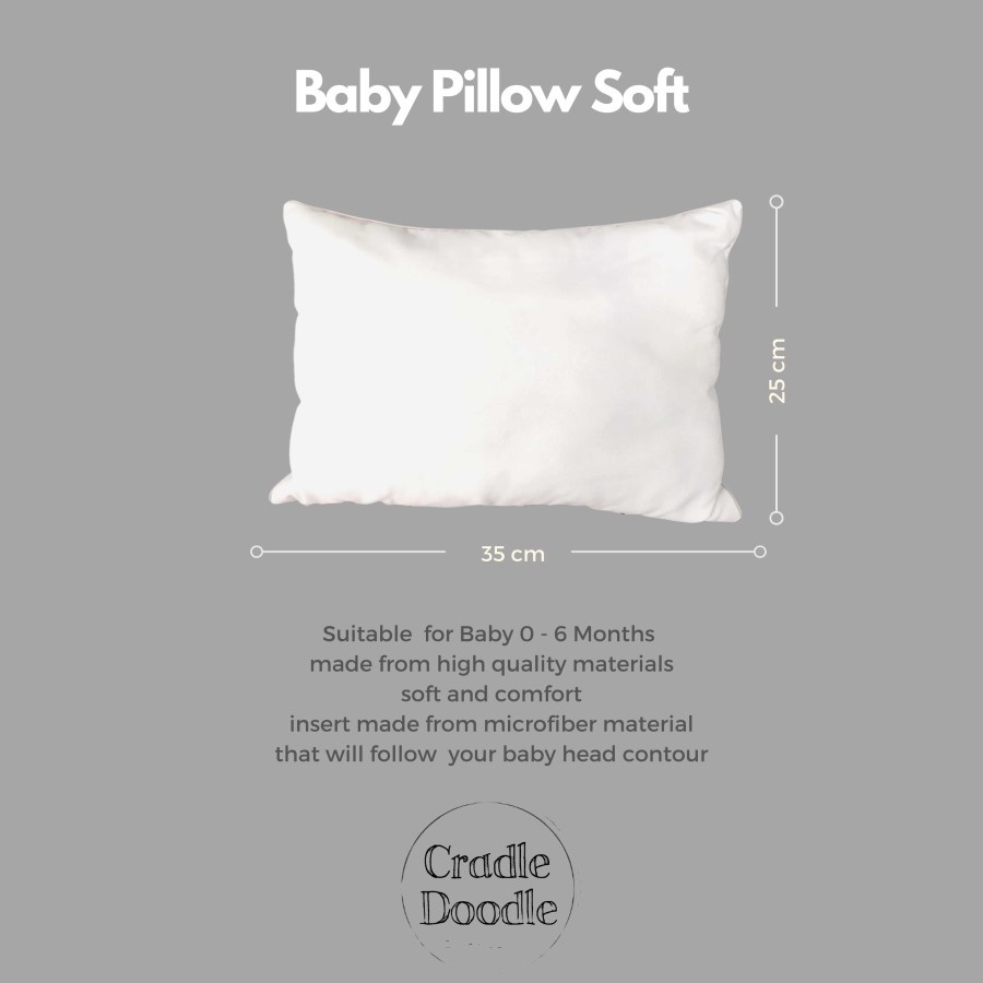 Cradle Doodle Toddler Pillow