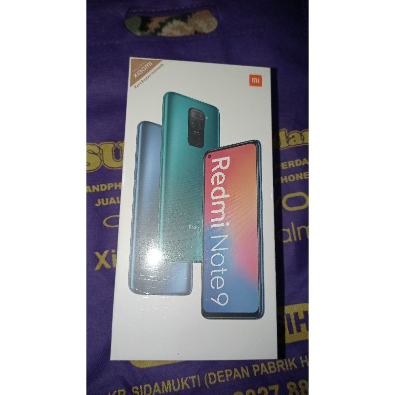 Xiaomi Redmi Note 9 RAM 6/128 Segel box/Baru