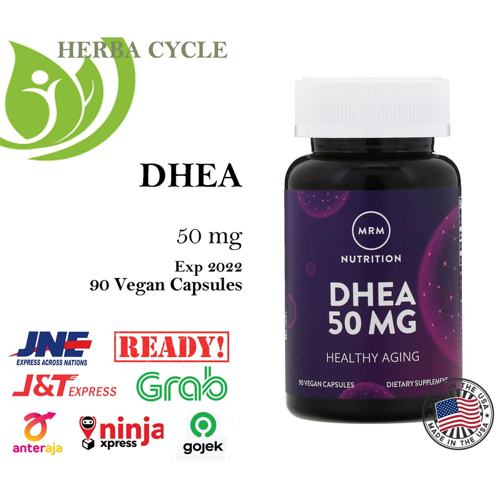 MRM DHEA 50 MG ORI USA 90 vege caps USA MRM DHEA 50 MG 90 CAPS Keseimbangan hormon