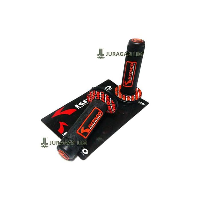 HANDGRIP MOTOR KITACO BLACK/HITAM