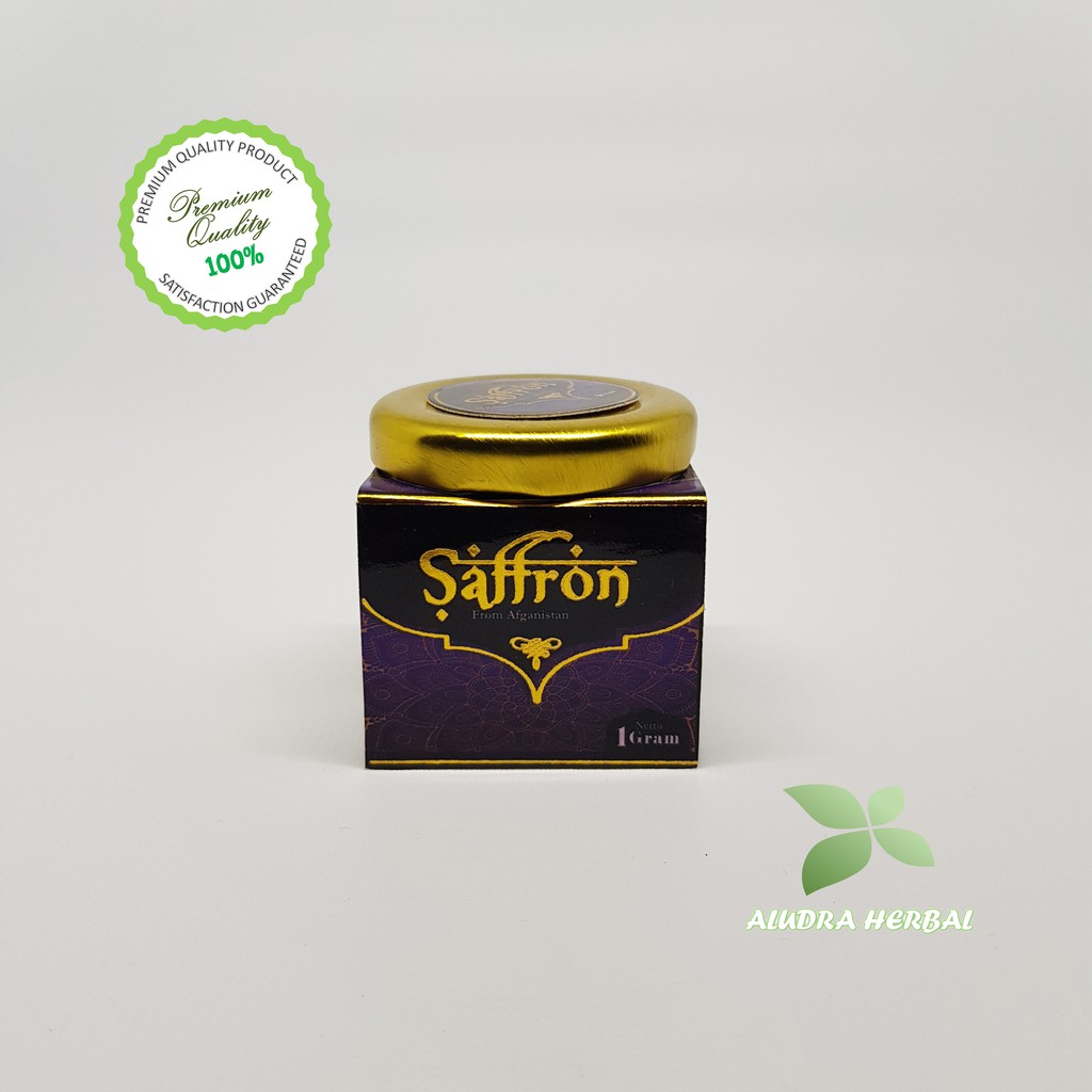 

Saffron Afghanistan Super Neign 1 Gram Asli Bunga Safron