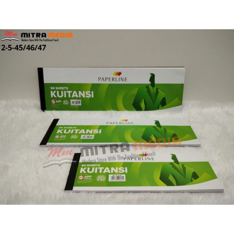 

KWITANSI / KUITANSI MINI TANGGUNG BESAR 40 - 50 LEMBAR