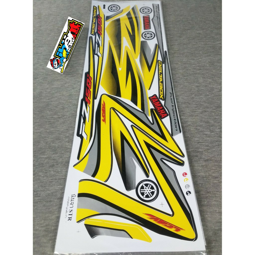 striping vixion old fz 150 thailand kuning