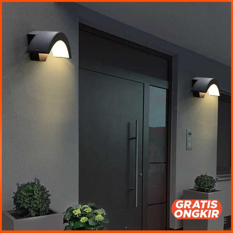 Lampu LED Sensor Gerak Outdoor Light Cool White 15W 03120