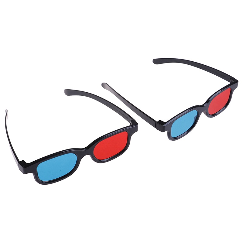 {LUCKID}Universal red blue 3d glasses for dimensional anaglyph movie game