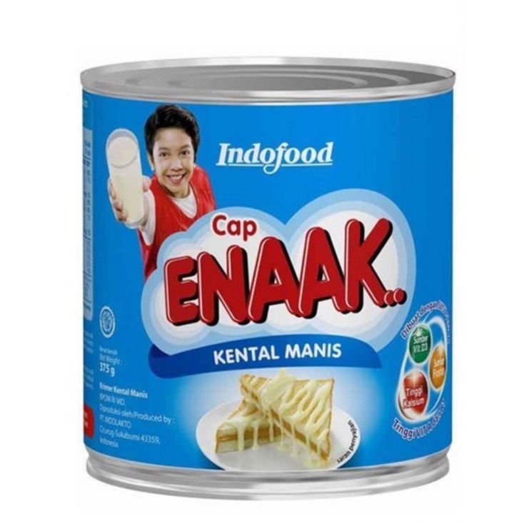 Susu Kental Manis Cap Enak kaleng 370gr