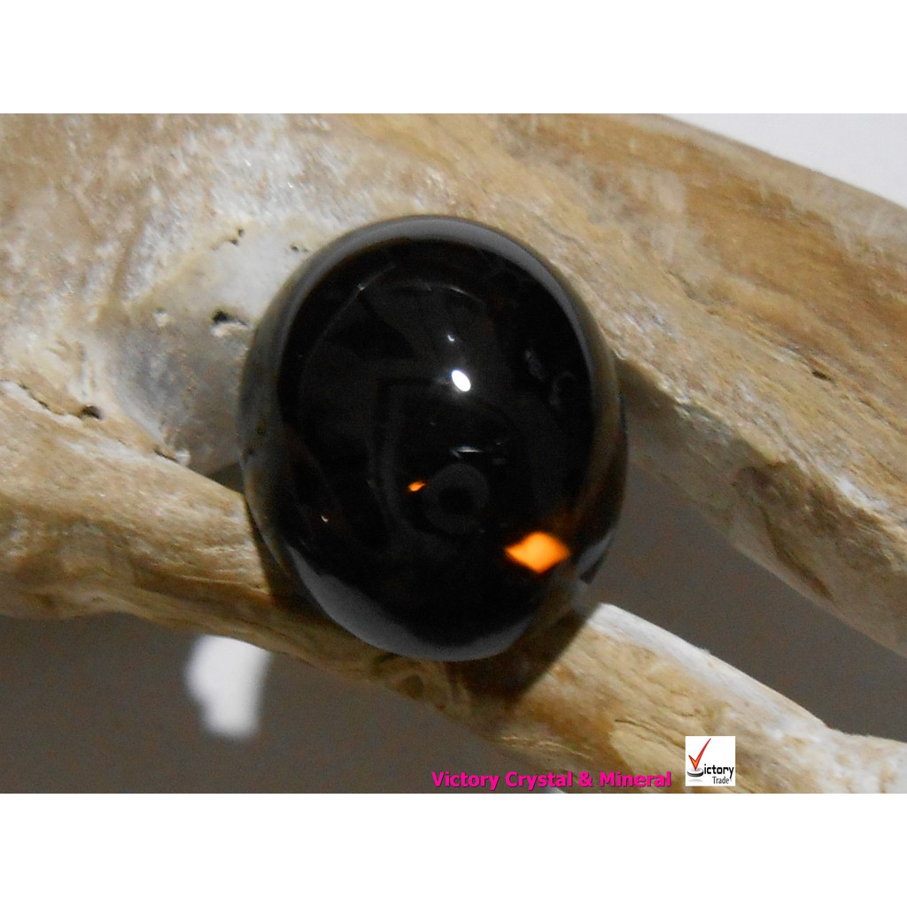 Kecubung Kalimantan 25.80ct Madu Api Gold Luster Natural