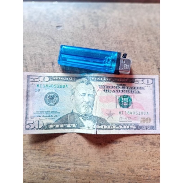 uang asli $50 50 dolar 50 dollar tahun 2013