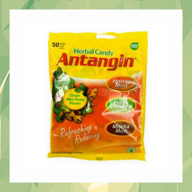 

《OS3》 Antangin Herbal Candy 50 pcs permen - HERBAL