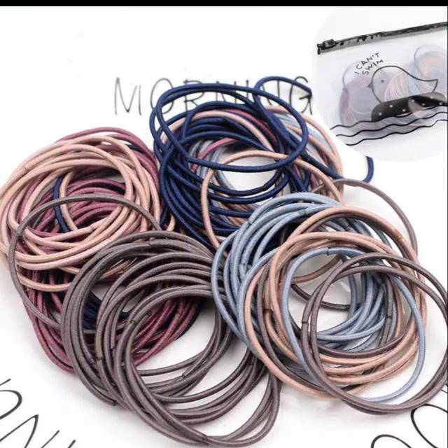 TALI RAMBUT KOREA MIDDLE ISI 100 PCS