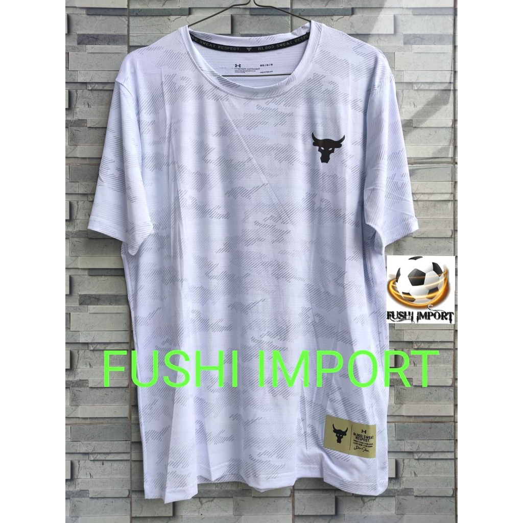 PREMIUM Kaos Running 971# Kaos Olahraga Running Training Dryfit Crystal Silk Import Pria Adem Dingin Cepat Kering Bernapas