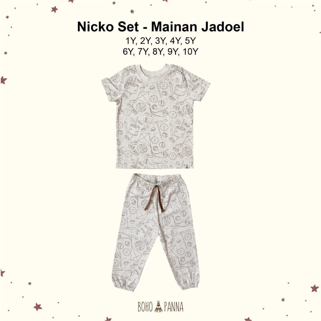 BOHOPANNA - NICKO SET - Setelan Anak