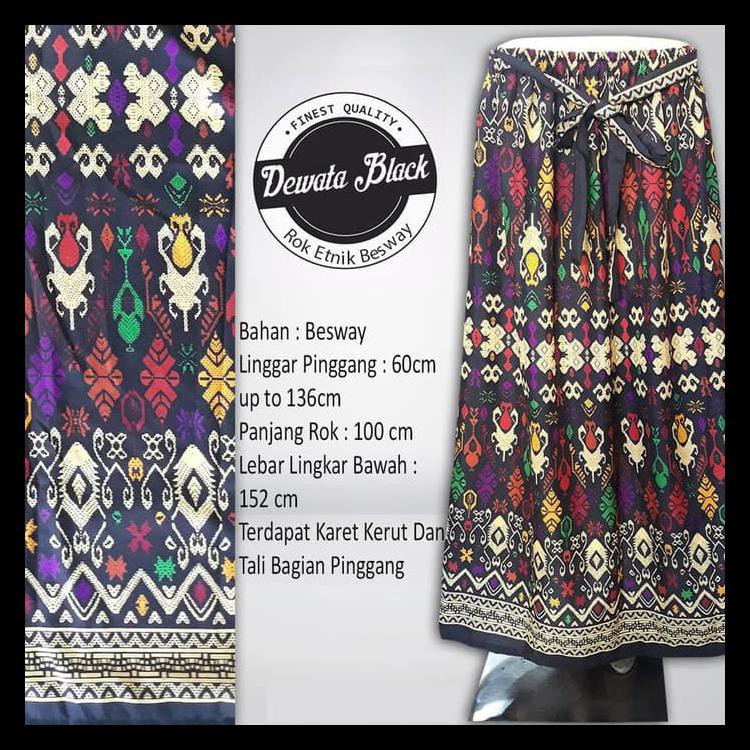 100% TERJAMIN BAWAHAN MUSLIM ROK WANITA MOTIF TENUN 100% TERMURAH