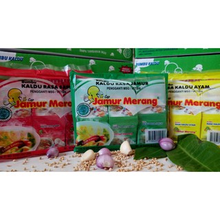 Kaldu Jamur Merang Alami Kemasan 1 Pack (30 Sachet @3gram) | Shopee