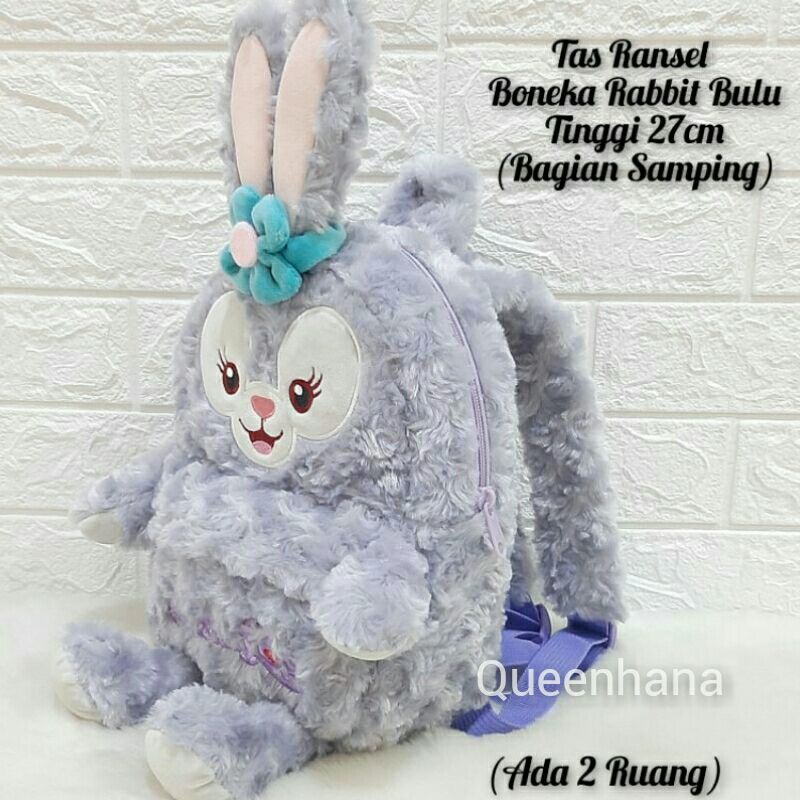 Tas Ransel Boneka Stella Lou / Backpack Anak Boneka Rabbit Stella