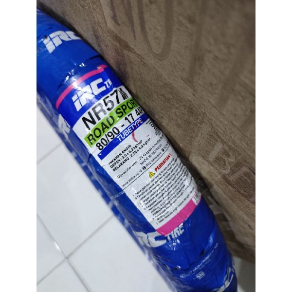 Ban Luar IRC 80 90 - 17 NR 57M NR57M Tubetype